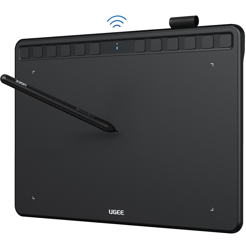 UGEE S1060W Wireless Graphic tablet with Pen 10 inch Digital Drawing Tablet for Digital Art Writing Pad for Laptop 
