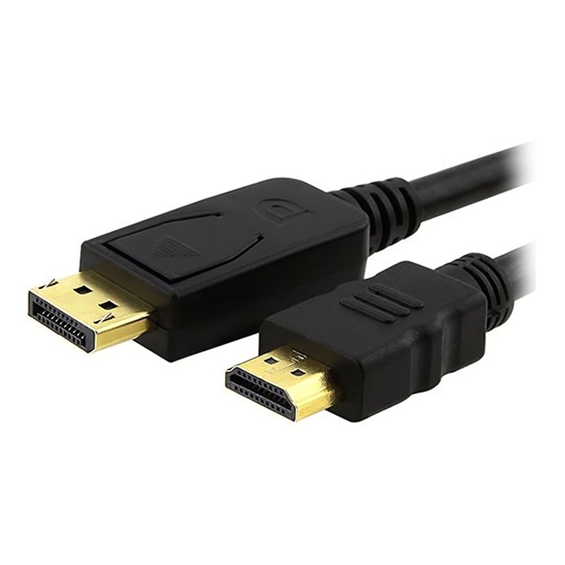 Astrotek DisplayPort DP to HDMI Adapter Male to Male Converter Cable - 1m