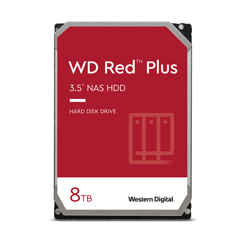 Western Digital 8TB Red 3.5in SATA 5640 RPM Hard Drive (WD80EFZZ)