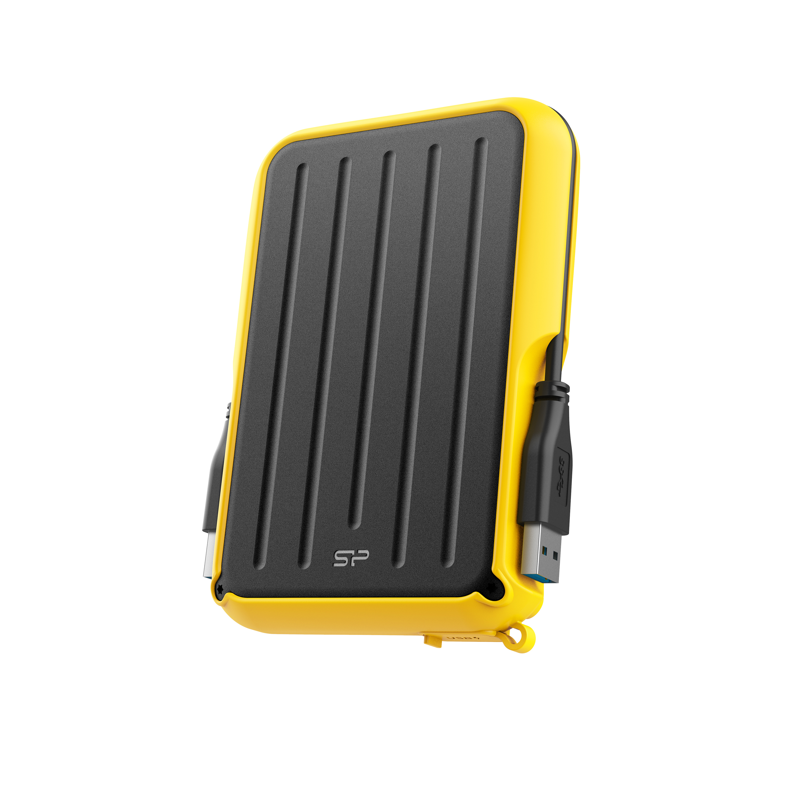 Silicon Power 5TB Armor A66 Rugged Shockproof & Water resistant Portable External Hard Drive USB 3.0 - Yellow