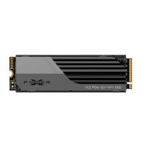Silicon Power 2TB XS70 PCIe Gen4 R/W up to 7,300/6,800 MB/s M.2 NVMe SSD for PS5 with Heatsink