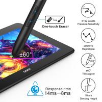 UGEE U1600 Drawing tablet with screen for Beginners 15.4 inch Graphics Tablets with LCD Screen Drawing Monitor  with Stylus Pens