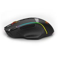 Redragon M991 Wireless Gaming Mouse, 19000 DPI Wired/Wireless Gamer Mouse w/ Rapid Fire Key, 9 Macro Buttons, 45-Hour Durable Power Capacity