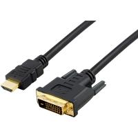 HDMI to DVI-D (24+1) Male to Male Cable 1.5m