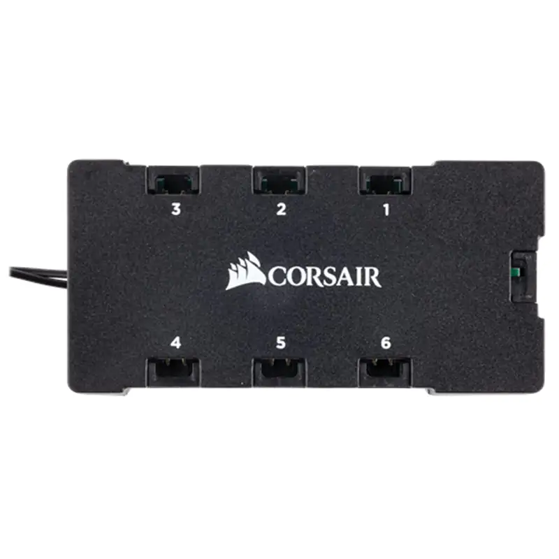 Corsair 6-Port Hub LED RGB per i fan corsair RGB Connettori 6x 4-pin 