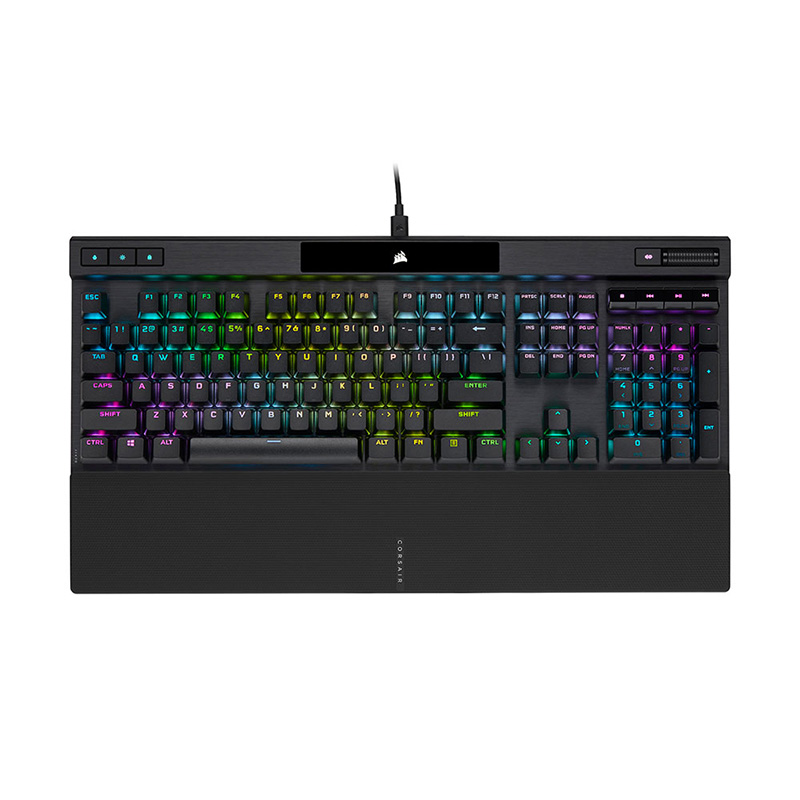 Corsair Gaming K70 RGB PRO Wired Mechanical Gaming Keyboard with PBT Double Shot PRO - Cherry MX Red