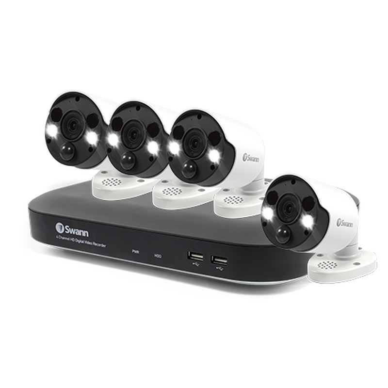 Swann SWDVK-855804FB 8MP 4K 2TB HDD 8 Channel Night Vision Wired Video Surveillance System