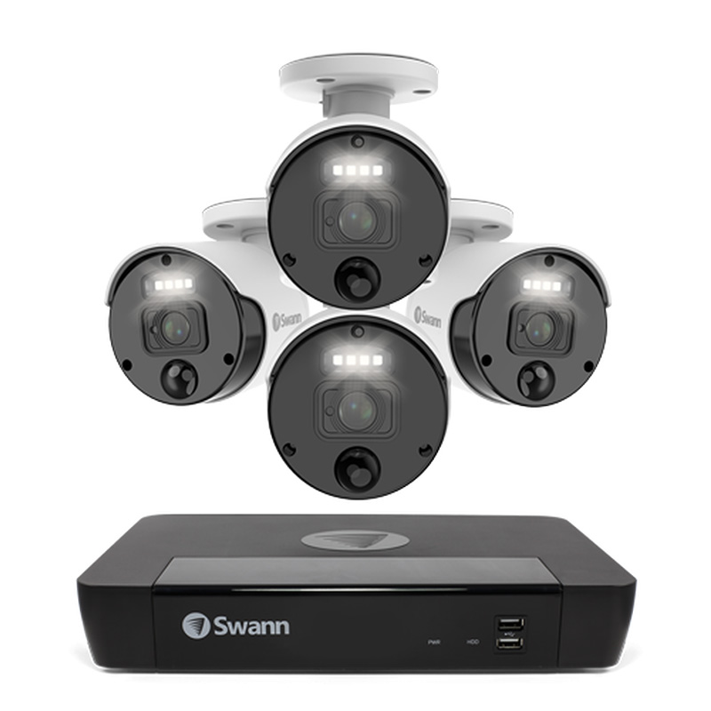 Swann SWNVK-876804 4K HD 4 Camera 8 Channel NVR Security System