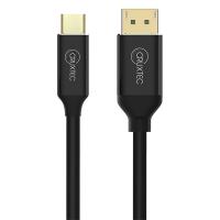 Cruxtec CD8K-02-BK USB-C male to DisplayPort 1.4 male 8K 2m Cable
