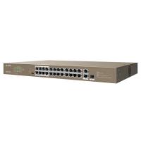IP-COM 27 Port Gigabit Unmanaged Switch With 24 Port PoE (F1126P-24-250W)