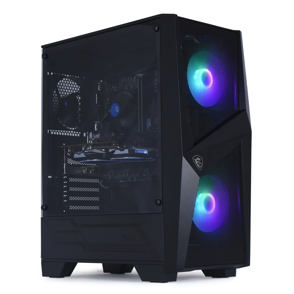 G3 Essential Intel i3 10100F RX 6600 Gaming PC Powered By MSI
