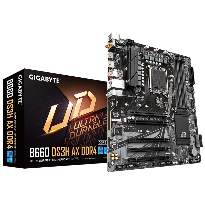Gigabyte B660 DS3H AX DDR4 LGA 1700 ATX Motherboard