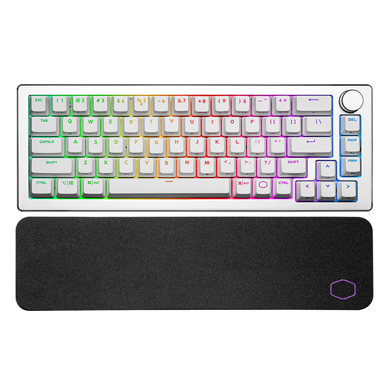 Cooler Master MasterKeys CK721 RGB TTC Red Mechanical Keyboard White (CK-721-SKTR1-US)