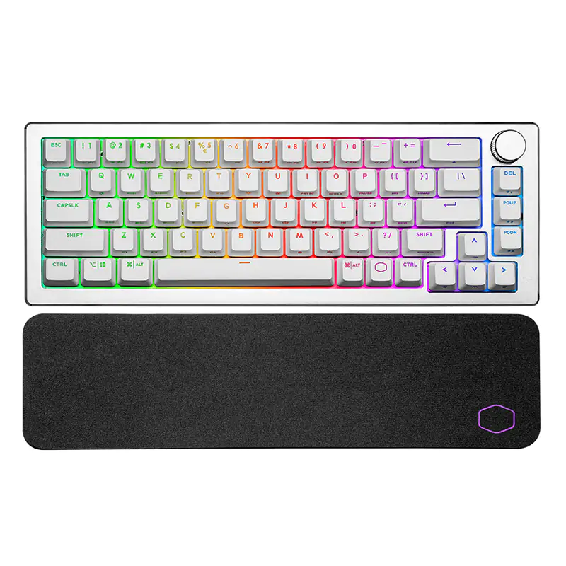 Cooler Master MasterKeys CK721 RGB TTC Red Mechanical Keyboard White (CK-721-SKTR1-US)
