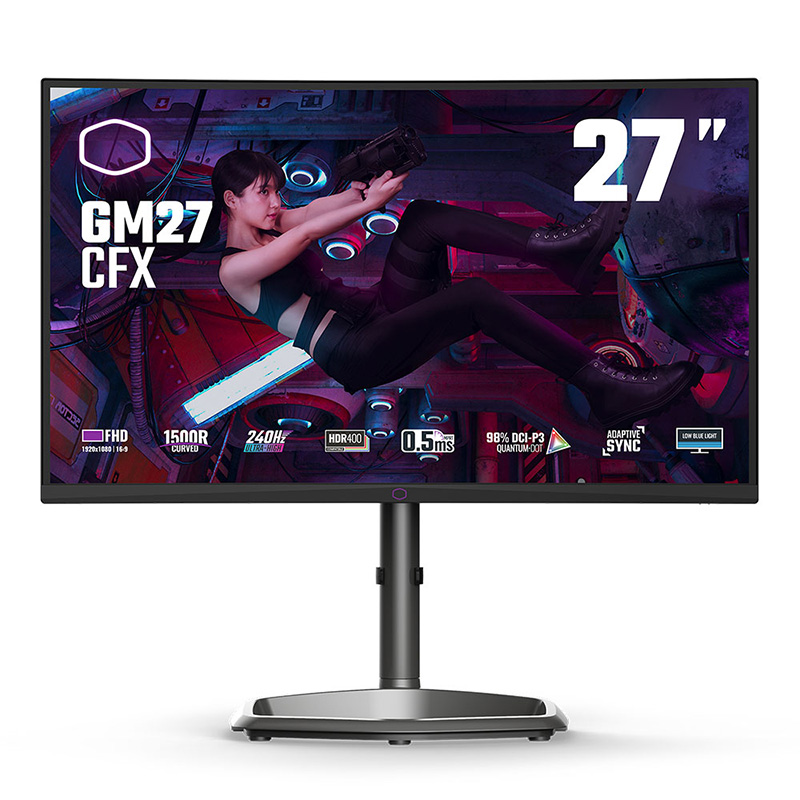 Cooler Master 27in FHD 240Hz Curved Gaming Monitor (CMI-GM27-CFX-AP)