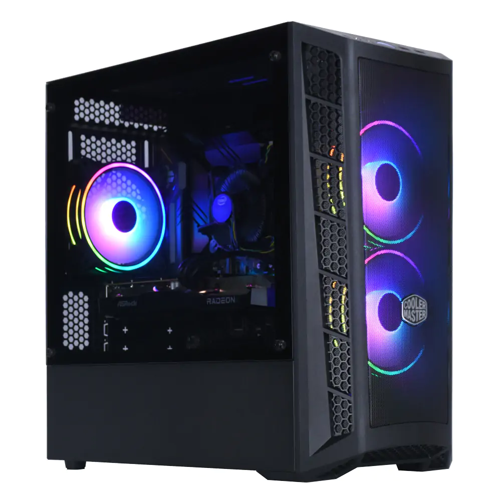 白く輝く！自作ゲーミングPC Core i3-12100F/RX6600 | pybli.com.my