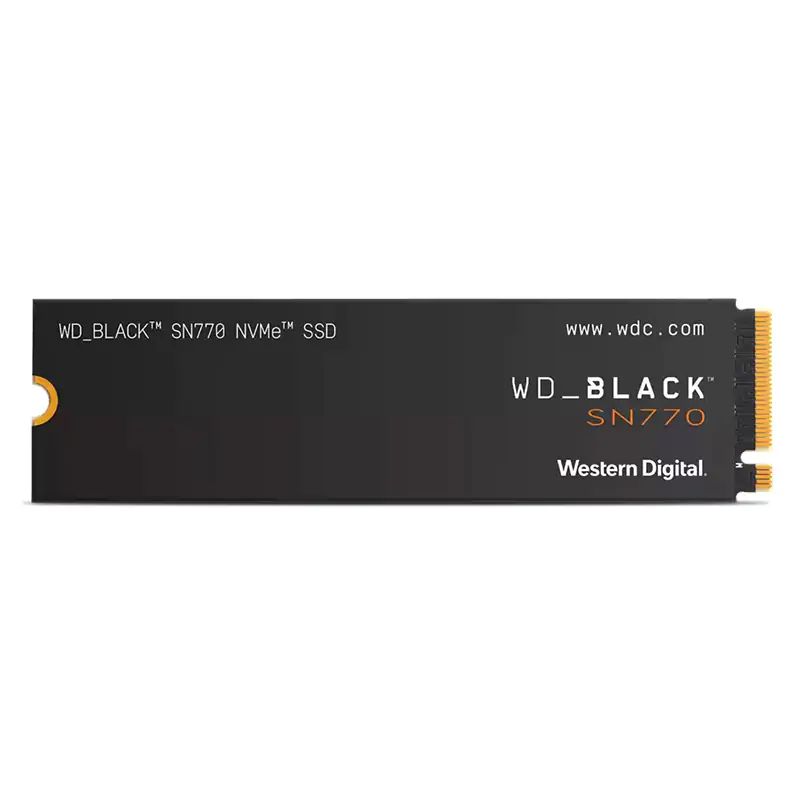 Western Digital 2TB Black SN770 PCIe Gen4 M.2 NVMe SSD (WDS200T3X0E)