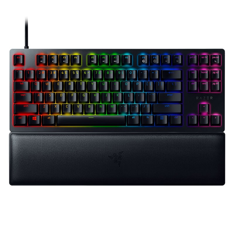 Razer Huntsman V2 Tenkeyless RGB Wired Linear Optical Switch Gaming Keyboard - Red (RZ03-03940100)