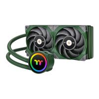 Thermaltake TOUGHLIQUID 240 ARGB Sync AIO CPU Cooler Racing Green (CL-W319-PL12RG-A)