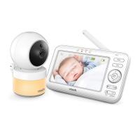 VTech BM5600 Safe and Sound Video and Audio Baby monitor with Motorised Pan and Tilt Camera