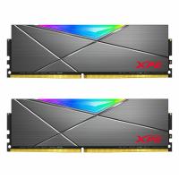 ADATA 16GB (2x8GB) AX4U32008G16A-DT50 XPG SPECTRIX D50 RGB CL16 3200MHz DDR4 RAM - Tungsten Grey