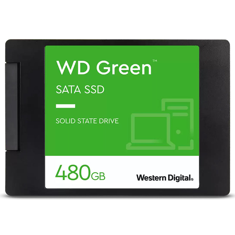 Western Digital Green 480GB 2.5in SATA SSD (WDS480G2G0A)