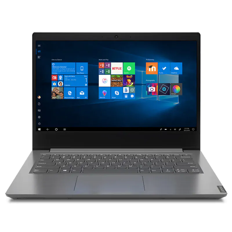 Lenovo V14 14in HD Celeron N4020 256GB SSD 8GB RAM W10H Laptop - Iron Grey (82C2006PAU)
