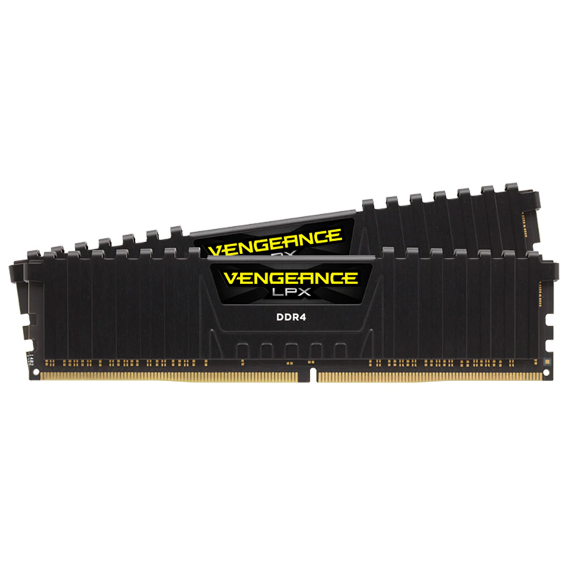 Corsair Vengeance LPX 16GB (2x8GB) C18 3200MHz DDR4 RAM - Black