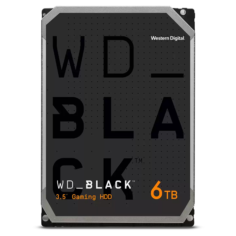 Western Digital Black 6TB 7200RPM 3.5in SATA Gaming Hard Drive (WD6004FZWX)