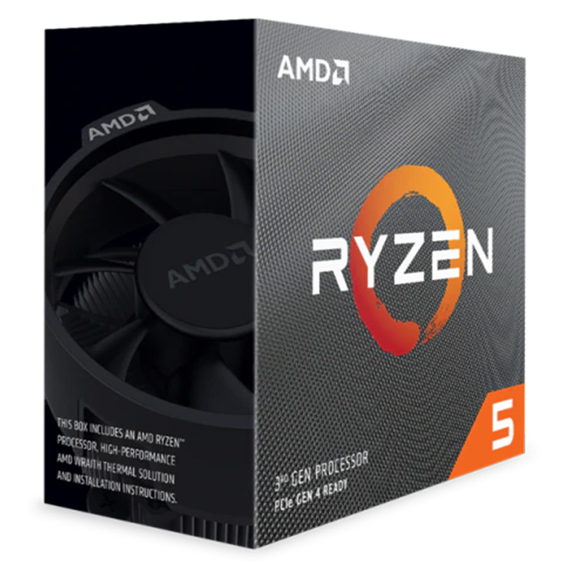 AMD Ryzen 5 3600 6 Core AM4 4.2GHz CPU Processor with Wraith Stealth Cooler (100-100000031SBOX)