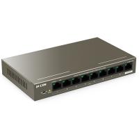 IP-COM 9 Port 10/100Mbps Fast Unmanaged Desktop Switch with 8 Port PoE (F1109P-8-102W)