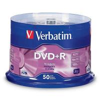 Verbatim DVD+R 4.7GB 50Pk Spindle