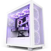 NZXT H7 V1 Flow Mid-Tower Airflow E-ATX Case - All White