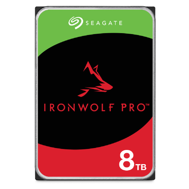 Seagate 8TB IronWolf Pro 3.5in SATA NAS Hard Drive (ST8000NE001)