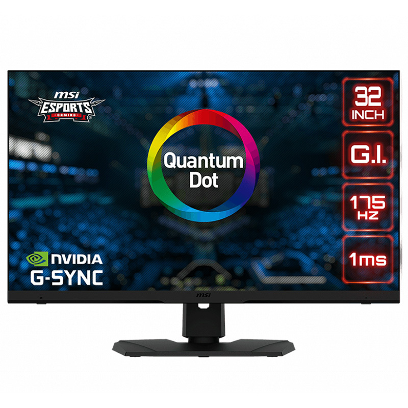 MSI Optix 32in QHD 175Hz IPS Gaming Monitor (OPTIX MPG321QRF-QD)