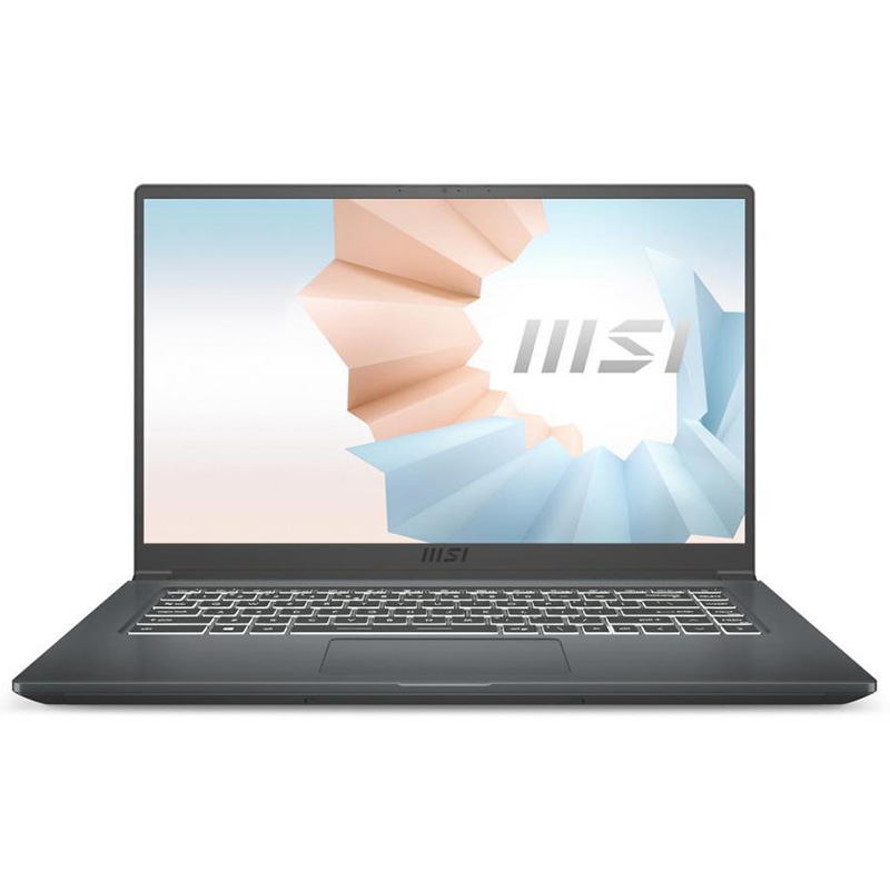 MSI Modern A11MU 15.6in FHD i7-1195G7 512GB SSD 8GB RAM W11H Laptop - Carbon Gray (MODERN 15 A11MU-1034AU)