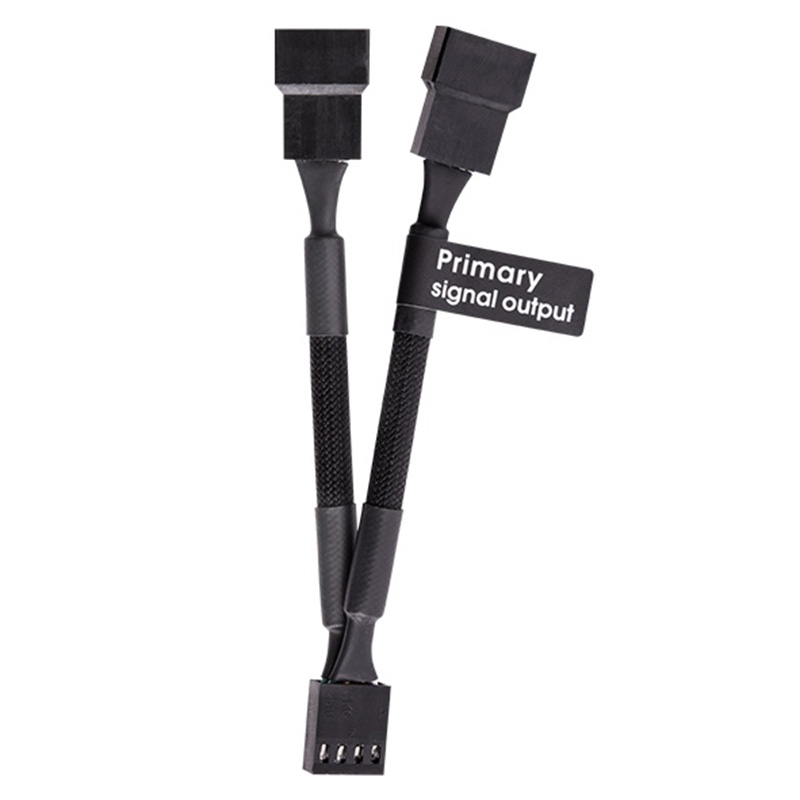 Thermaltake TTMOD PWM Fan 4 Pin Y-Cable - 3 Pack (AC-060-CO1OTN-F1)