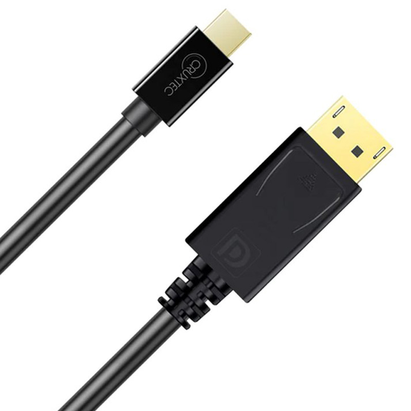 Cruxtec Mini DisplayPort to Displayport Cable 1m