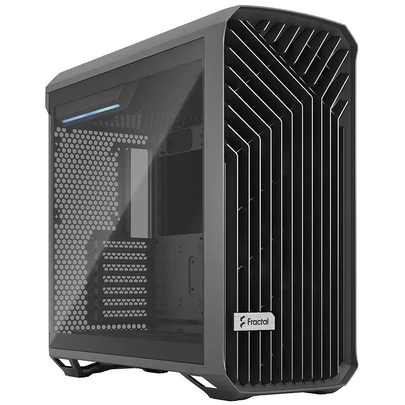 Fractal Design Torrent Tempered Glass Light Tint E-ATX Mid Tower Case Grey (FD-C-TOR1A-02)
