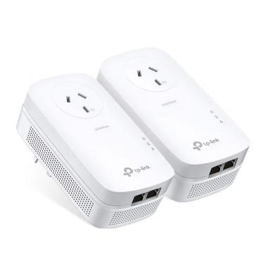 TP-Link AV2000 2-Port Gigabit Passthrough Powerline Starter Kit (TL-PA9020P KIT) - OPENED BOX 86817