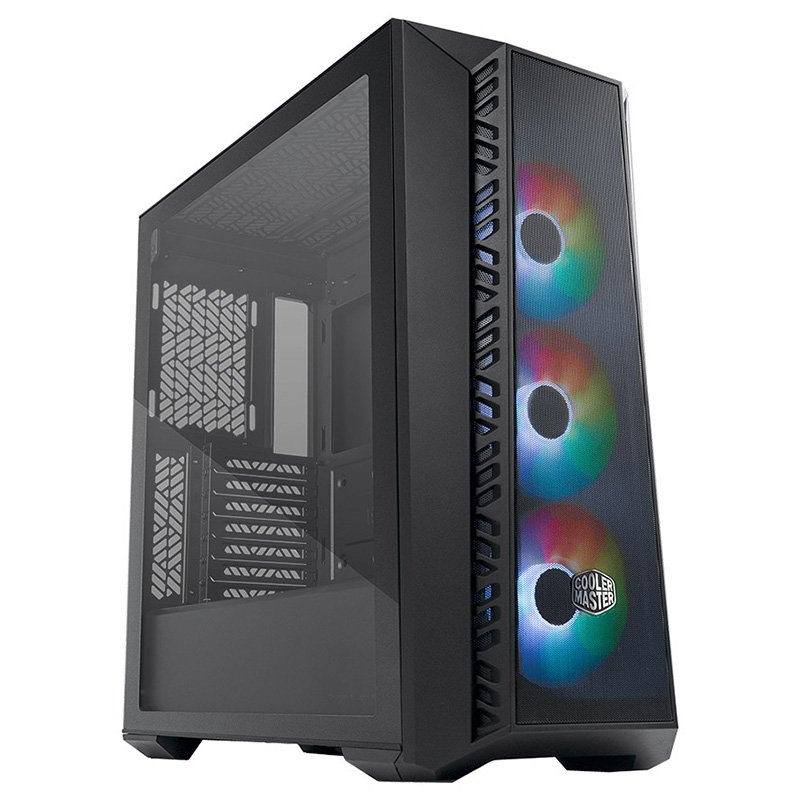 Cooler Master MasterBox 520 Mesh TG Mid Tower E-ATX Case Black - Umart ...