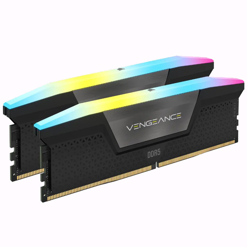 Corsair Vengeance RGB 32GB (2x16GB) C36 5600MHz DDR5 DRAM - Black ...