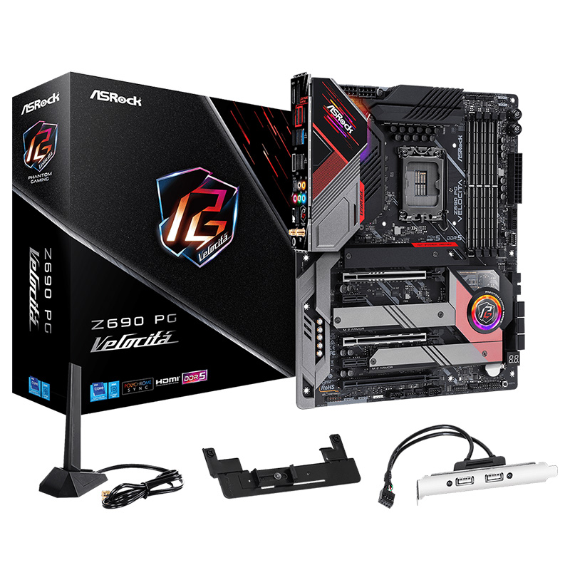 Asrock Z690 PG Velocita LGA1700 ATX Motherboard