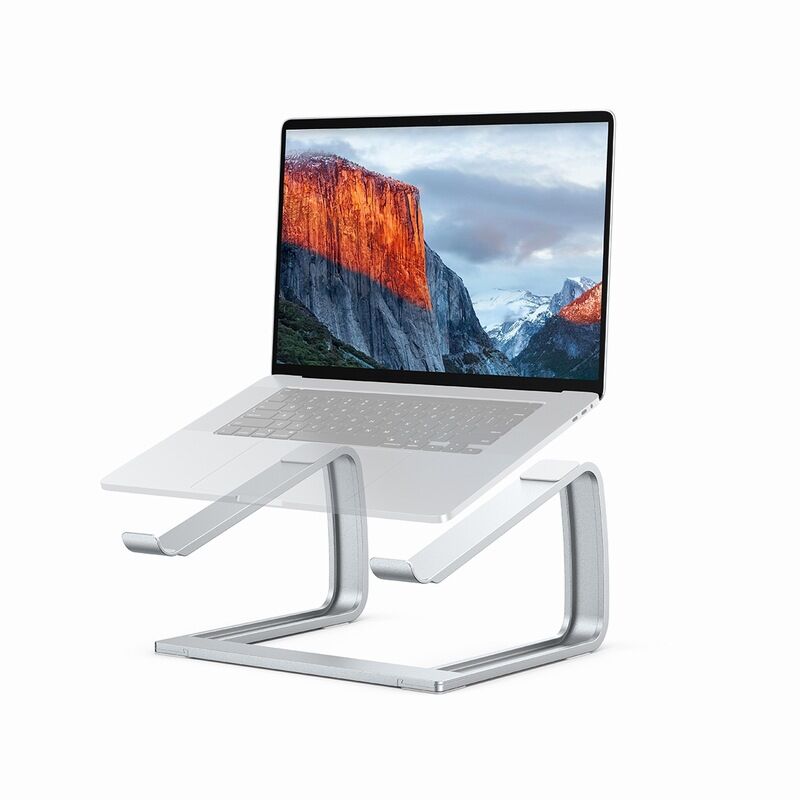 Laptop Stand Ergonomic Laptop Riser Laptop Mount for Desk Notebook Computer Stand Laptop Holder Riser Computer Stand Aluminum Notebook Stand