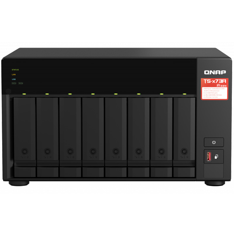 QNAP TS-873A-8G 8 Bay Ryzen Quad Core 8GB NAS