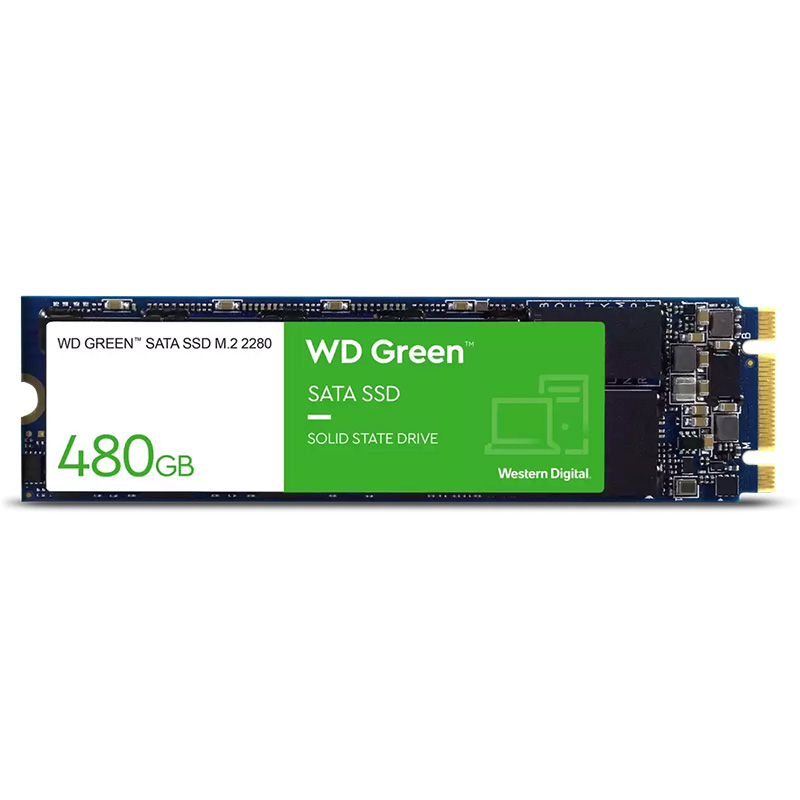 Western Digital Green 480GB M.2 2280 SATA SSD (WDS480G2G0B)
