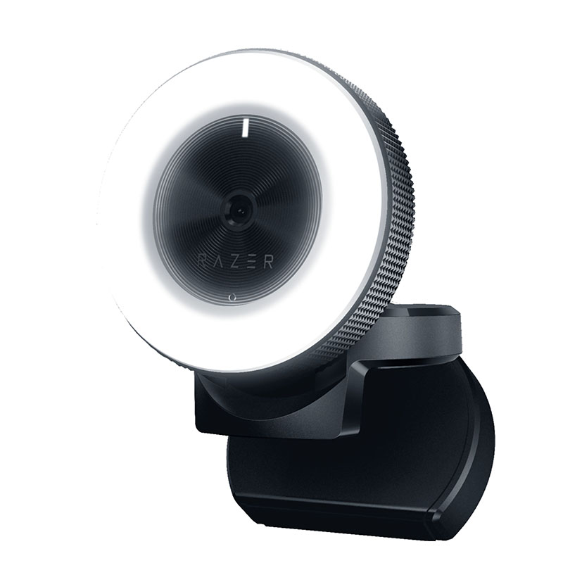 razer kiyo ring light equipped broadcasting camera