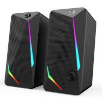 Redragon-GS510-Waltz-RGB-Desktop-Speakers-2-0-Channel-PC-Computer-Stereo-Speaker-with-4-Colorful-LED-Backlight-Modes-Enhanced-Bass-2