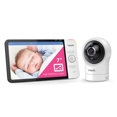 VTech RM7764HD HD Pand and Tilt Video with Remote Access Baby Monitor ...