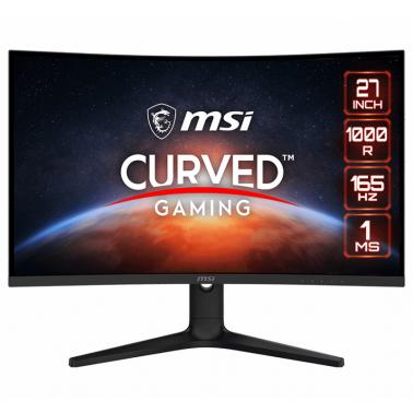 MSI Optix 27in FHD VA 165Hz FreeSync Premium Curved Gaming Monitor ...